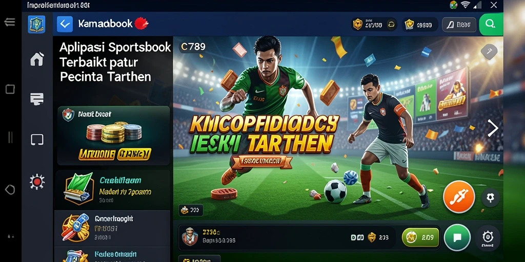 Tampilan gameplay C789 yang penuh aksi dalam taruhan olahraga.