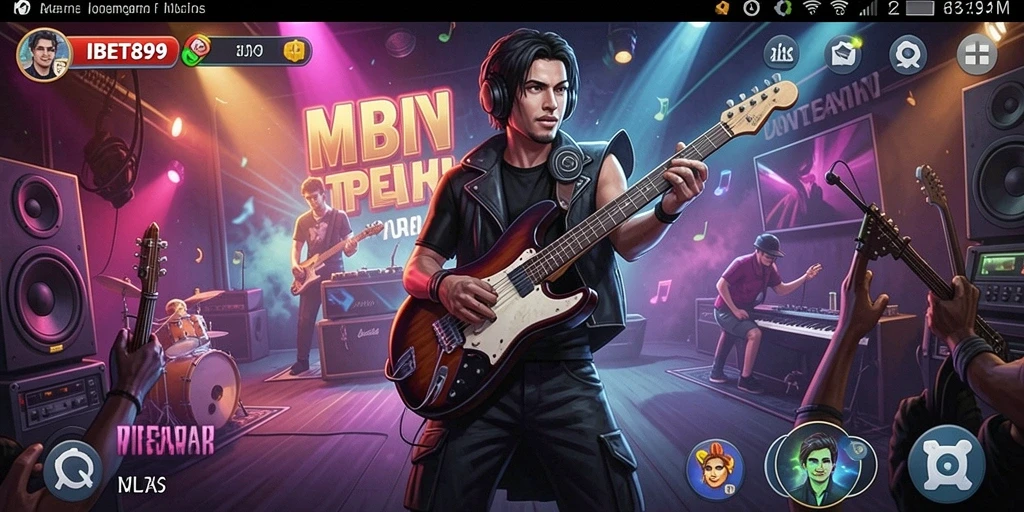 Tampilan gameplay IBET899 yang menarik dengan berbagai pilihan lagu.