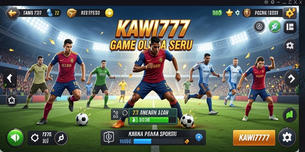 Tangkapan layar KAWI777 menampilkan gameplay seru dalam berbagai cabang olahraga.