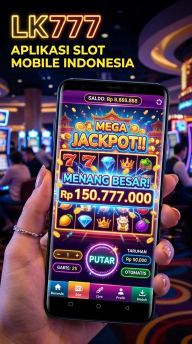 Tampilan aplikasi lk777 yang menarik dan mudah digunakan.